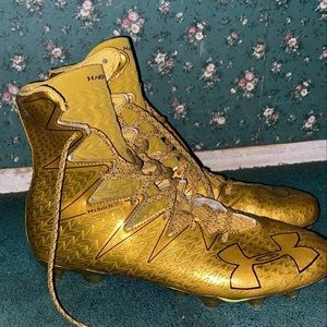 Highlight MC Football Cleats Metallic Gold